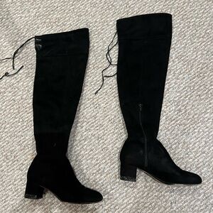 Michael Kors Black Over the Knee Boots